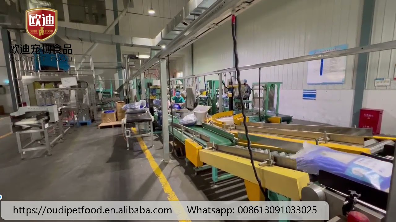 Oudi Pet Food Factory Packing Line YouTube