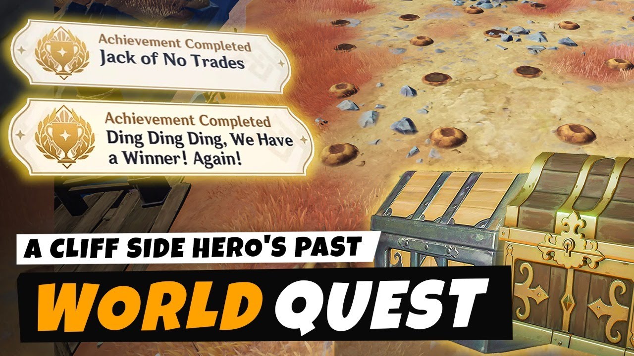 The Chasm Hidden Quest & Achievement : A Cliff Side Hero's Past