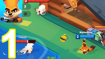 Zooba: Zoo Battle Royale Game - Gameplay Walkthrough Part 1 (android. ios)