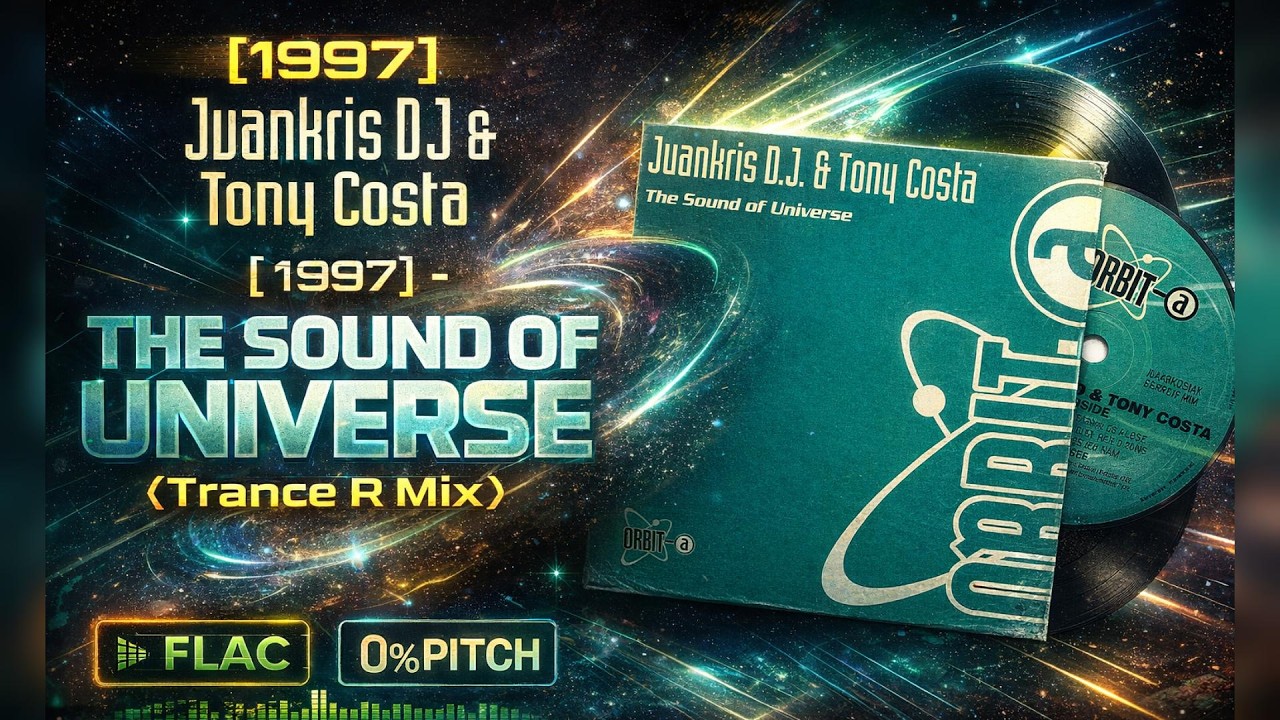 JUANKRIS DJ & TONY COSTA - THE SOUND OF UNIVERSE (TRANCE R MIX) | 1997 [ORBIT-A NM 9009 MX] 📀 Vinilo