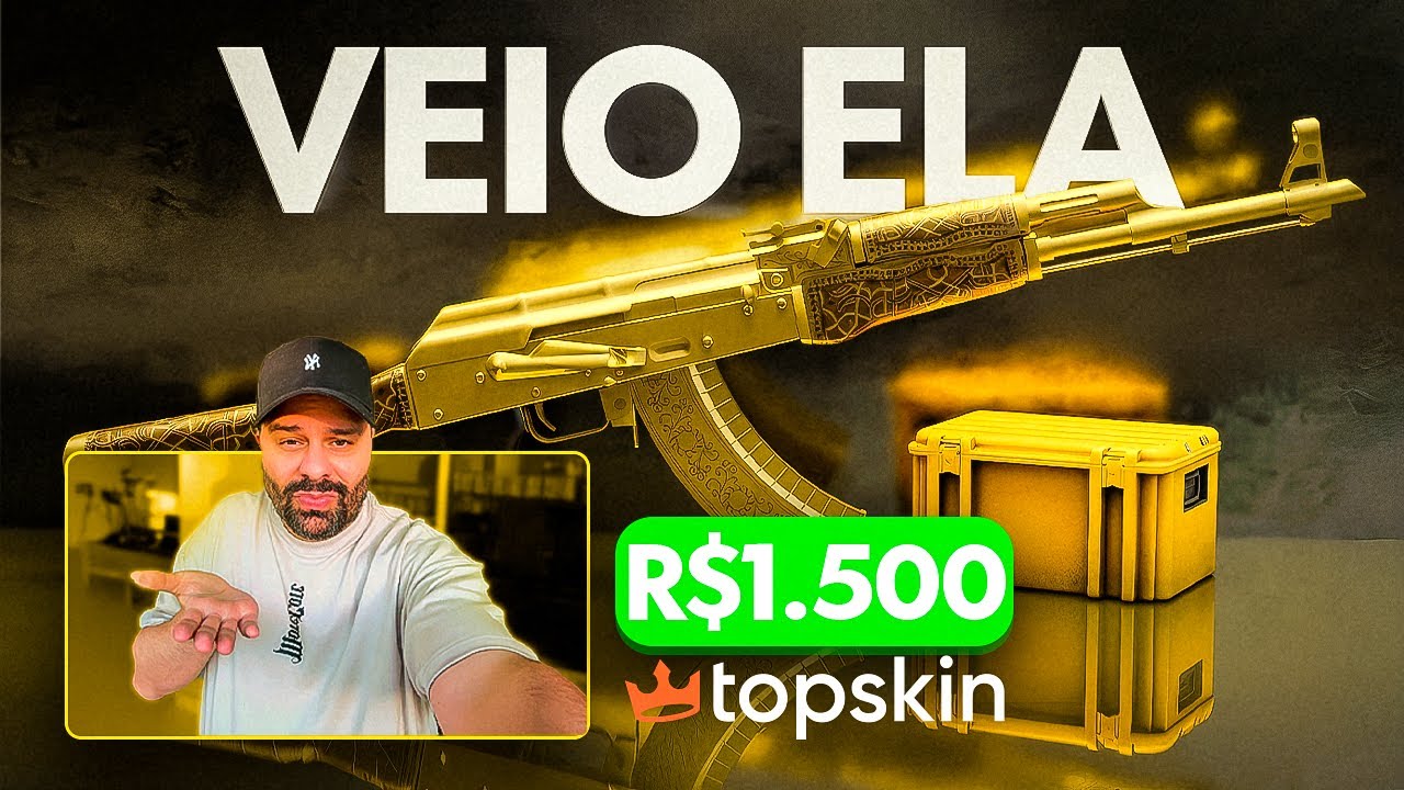 Abri R$1.500 em CAIXAS MINING no TOPSKIN e vocês NÃO VÃO acreditar o que ACONTECEU 😱💰