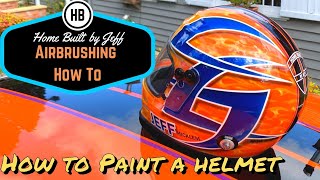 How to custom paint a Helmet