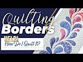 Machine Quilting Applique Borders w/ Angela Walters - Video 6 Free-motion challenge Quilting Along