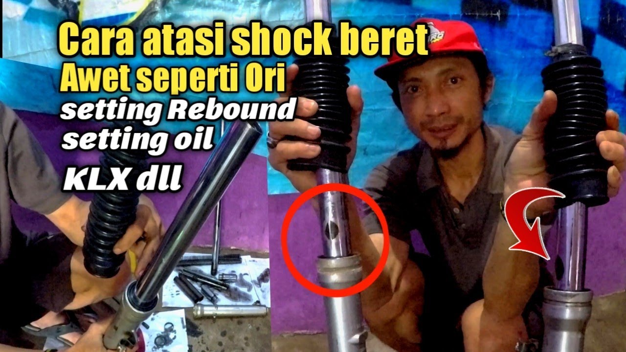 Setting Shock Trik ini belum ada yang tahu! Cara atasi shock depan beret dan setting ...