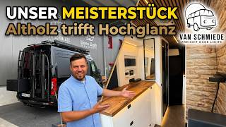 Altholz vs. Hochglanz: Unser bisher aufwendigster 4x4 Sprinter-Ausbau | Van Schmiede GmbH