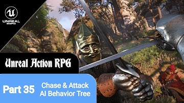 Unreal Engine 5 RPG Tutorial Series - #35: Chase And Attack - AI Behavior Tree