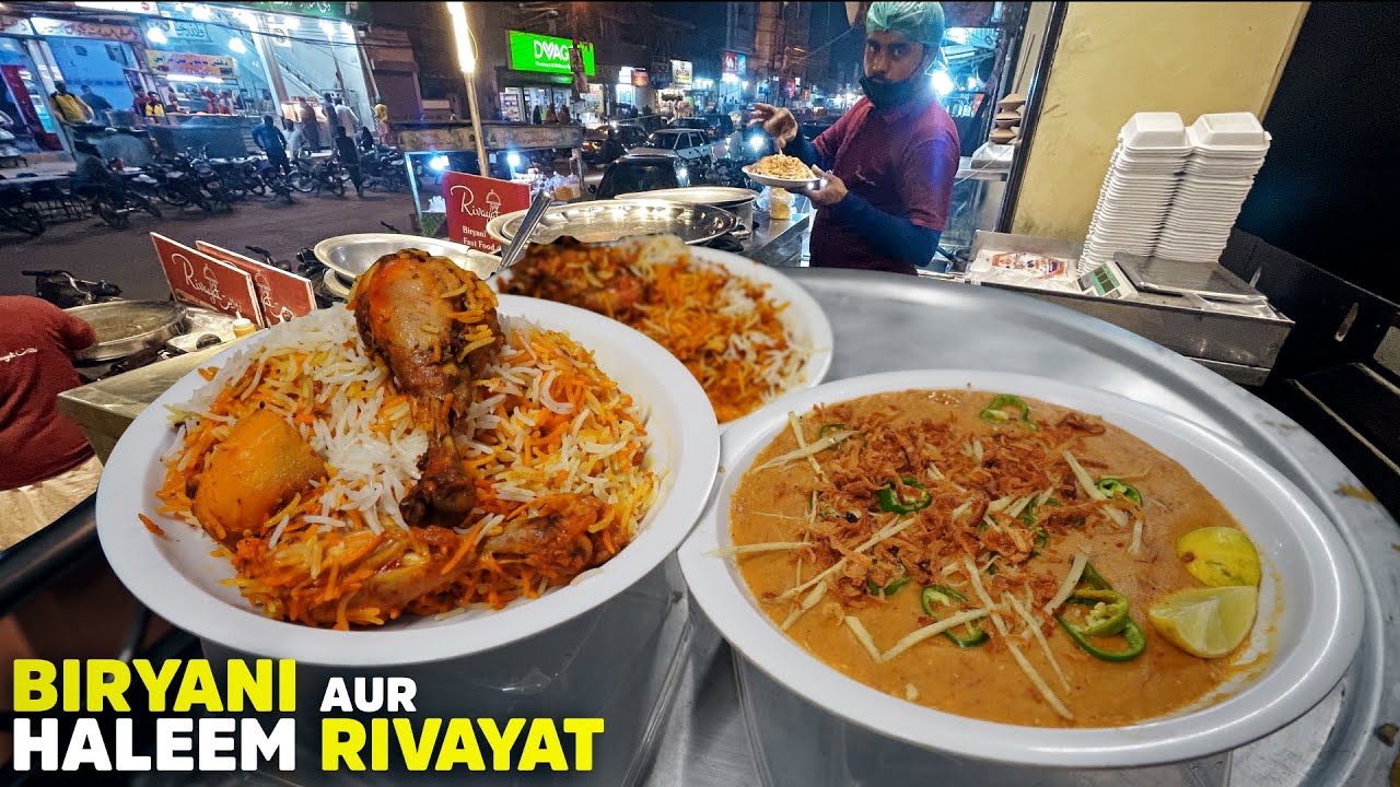 BIRYANI & HALEEM MAKING | Karachi ka Rivayat Restaurant | Pulao, Singaporean Rice | Street Food PK