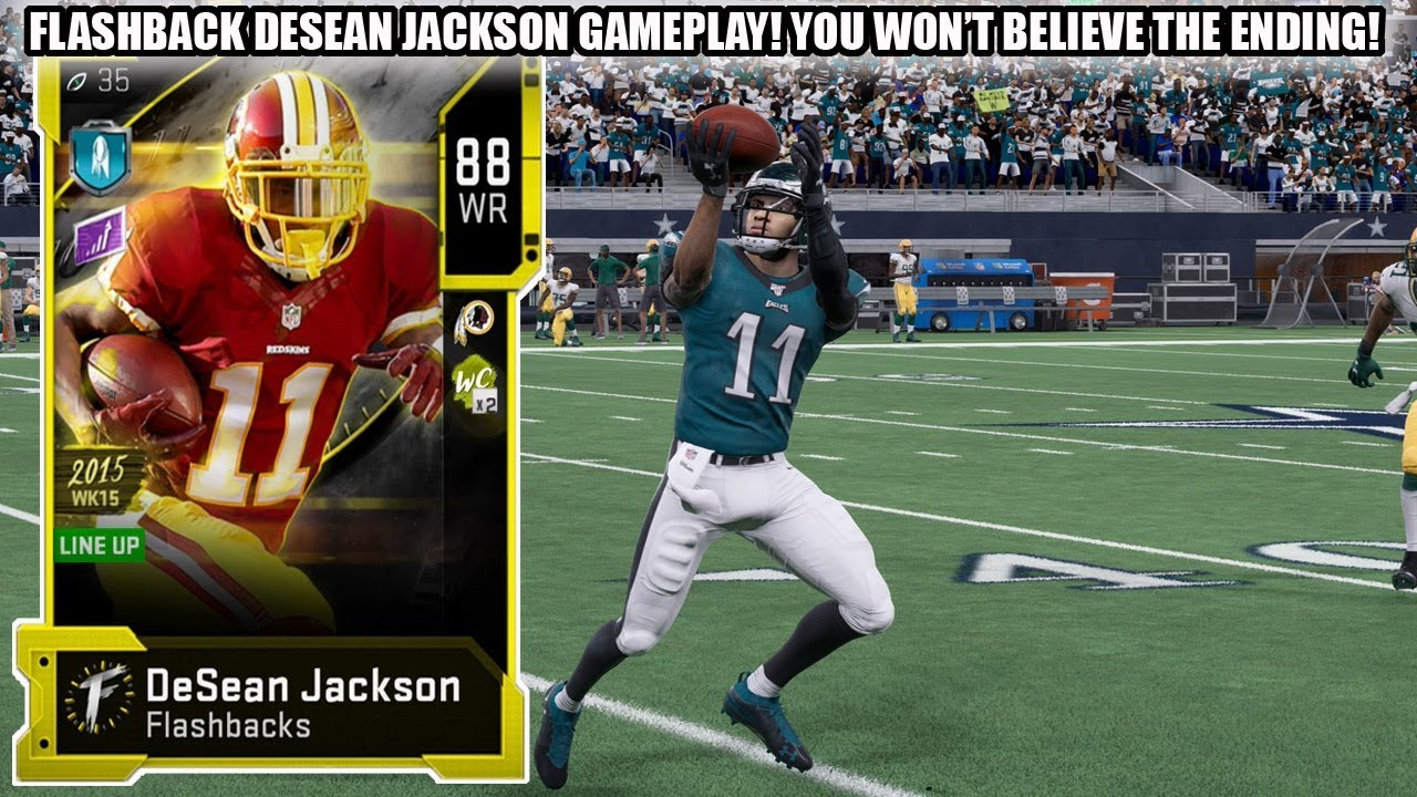 FLASHBACK DESEAN JACKSON GAMEPLAY! YOU WON'T BELIEVE THE ENDING! | MADDEN 20 ULTIMATE TEAM