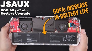 HOW TO : Jsaux ROG Ally Battery Replacement in 20 minutes