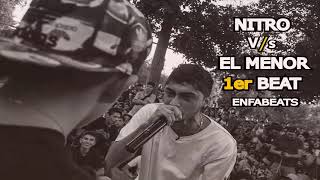 Miniatura de "BASE DE RAP "NITRO VS EL MENOR" [FREE] INSTRUMENTAL DOBLETEMPO (Prod. Enfabeats)"