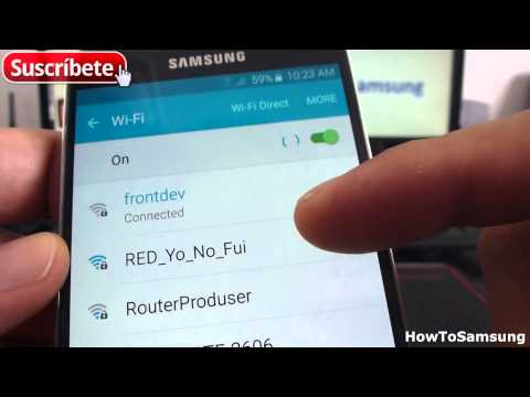 How to Forget/Remove Wi-Fi Network Samsung Galaxy S6 Basic Tutorials