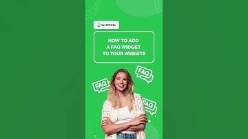 How to add a FAQ Widget to your website