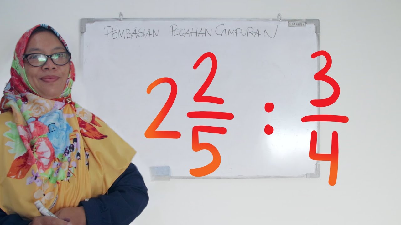 Pembagian Pecahan Campuran 
