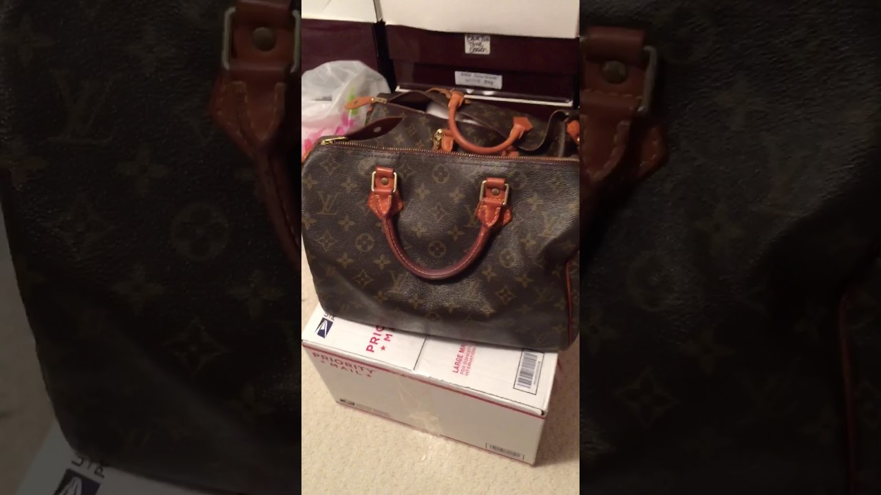 I clean your designer and vintage bags! Coach and Louis Vuitton! Even patina - YouTube