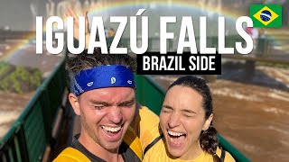 A Day at Iguazu Falls Travel Vlog BRAZIL SIDE 🇧🇷 (Pt. 2)