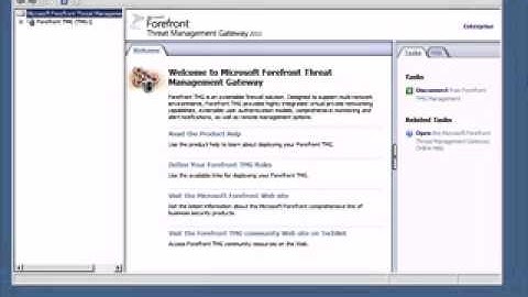 7 forefront tmg post installation configuration tasks