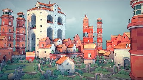 Townscaper ASMR: 40 Minutes of Building Session 35