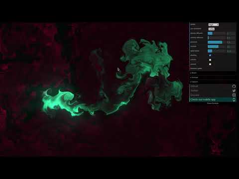 WebGL Fluid Simulator Game