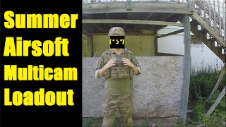 Summer Multicam Airsoft Loadout | Crye First Spear TYR & more!