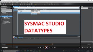 Omron PLC Sysmac Studio DataType #plc #programming