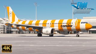 Condor A320 CFM | Munich ✈︎  Skiathos | Microsoft Flight Simulator