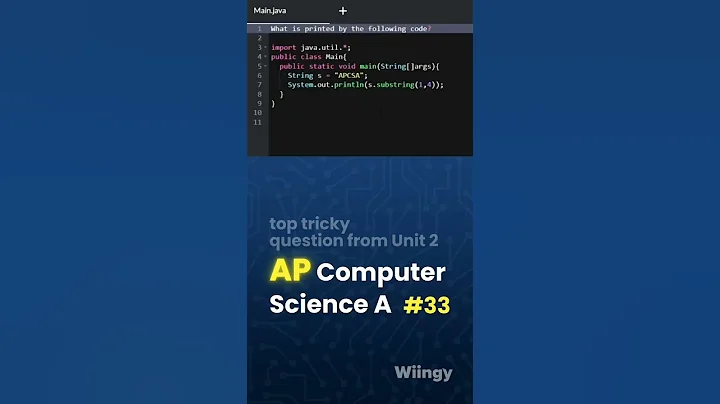 Master Java Substrings: AP CSA Question Explained!