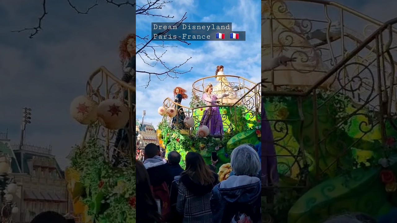 France Paris Disney Land Paris 31 Anniversary:Dream and Shine /France Disneyland paris Ride 
