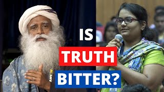 Is Truth Bitter? How Do I Accept It? | Sadhguru | Youth \& Truth @ Christ University