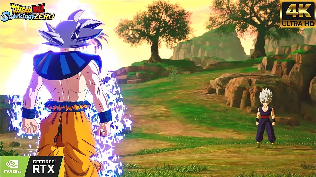 God of Destruction Goku vs Gohan Beast, Epic & Intense Clash, Dragon Ball Sparking Zero, 4K 60FPS