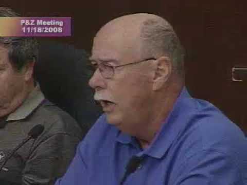 Planning & Zoning Commission Meeting - November 18, 2008