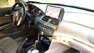 How to remove the factory radio from 2009 Honda accord EX-L audio system update