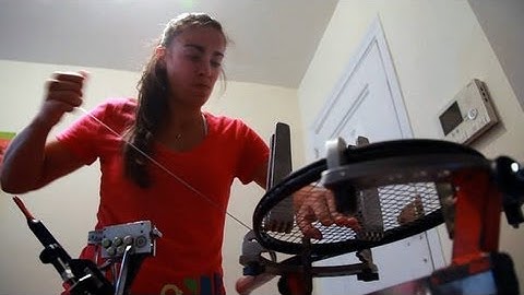 Self-Stringing at the U.S. Open - 2013