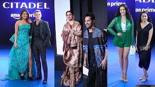 Citadel World Premiere Kickstarts In Mumbai | Priyanka Chopra Jonas, Richard Madden,Varun,Rekha