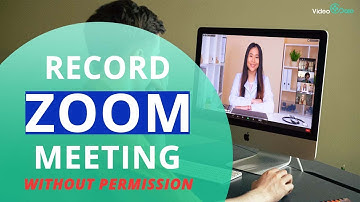 How to Record Zoom Meeting as A Participant? (2 Solutions) || Screen Recorder Tutorial 2023