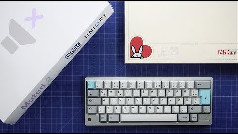 Matrix Labs Magic3 60% HHKB Silver + Glarses Cherry MX Purple Switch + GMK Muted 2