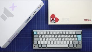 Matrix Labs Magic3 60% HHKB Silver + Glarses Cherry MX Purple Switch + GMK Muted 2