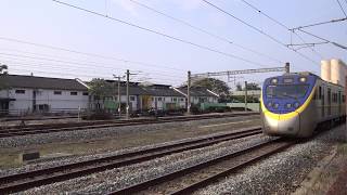 3237次區間車抵達斗南車站