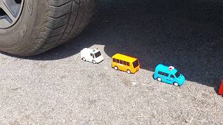 [Experiment]*Car vs Car, Bus, Ambulance, Soldier, Jelly & Snacks - 01 screenshot 5