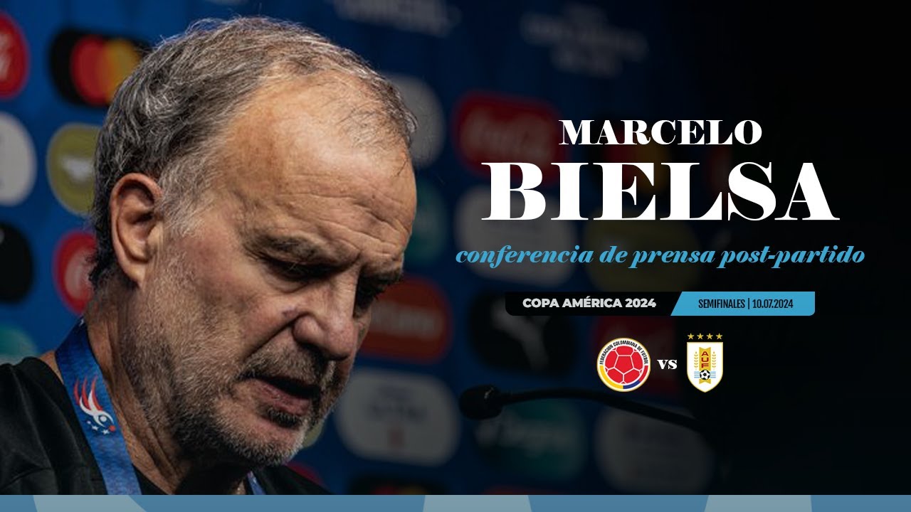Conferencia de Prensa | Marcelo Bielsa | Colombia 1-0 Uruguay | CONMEBOL Copa América 2024
