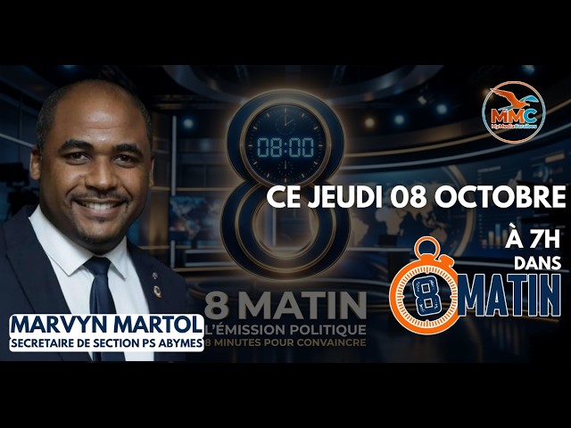 8matin : Marvyn MARTOL