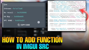 HOW TO ADD FUNCTION IN SRC | LATEST METHOD | NIKU MODS