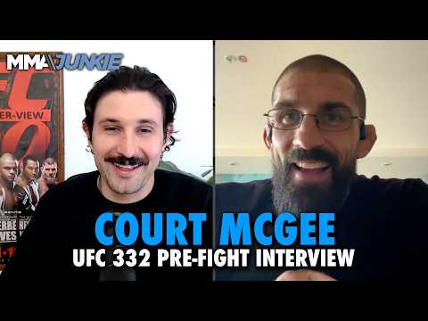 Court McGee talks decision to retire at UFC 332, best and worst bout being pro MMA fighter