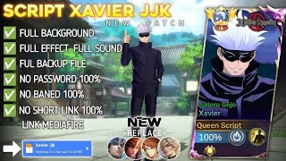 Script Skin Xavier Jujutsu Kaisen - Gojo Satoru No Password Full Effect & Voice New Update