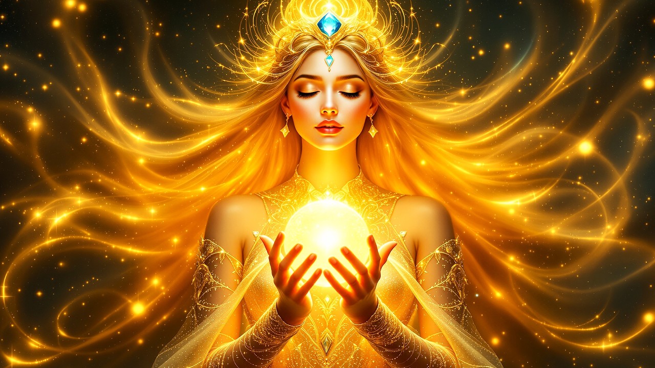 963 Гц + 528 Гц + 432 Гц ~ Проявление процветания, здоровья и благословений | Код богатства