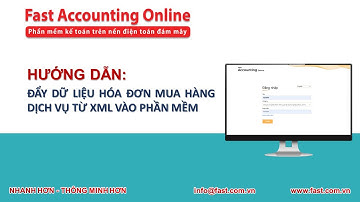 Tiện ích 1 - Hướng dẫn đẩy dữ liệu hóa đơn mua hàng dịch vụ từ XML vào phần mềm