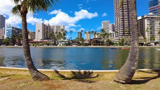 Scenic Ala Wai Canal - The Other Side of Waikiki
