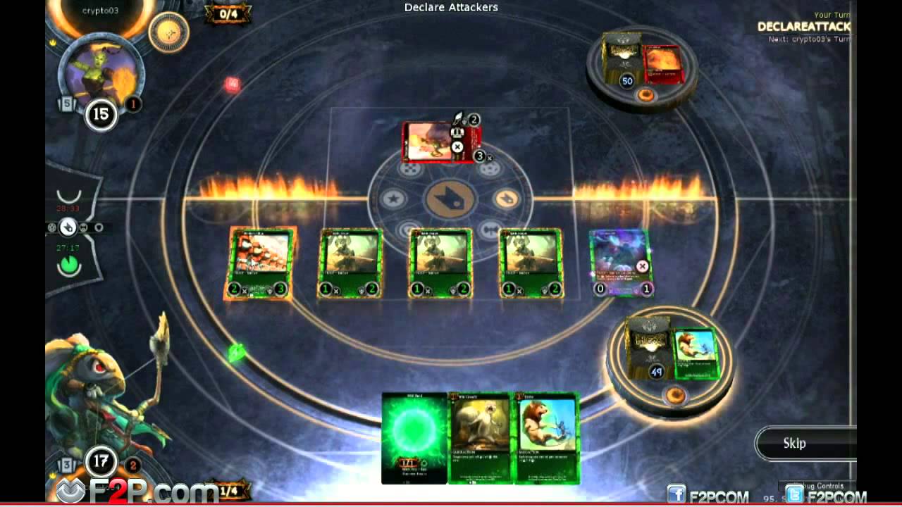 HEX Shards of Fate Gameplay basics with Ben Stoll, Lead Designer (720p)