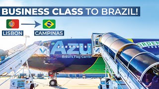 TRIPREPORT | AZUL Linhas Aéreas (BUSINESS) | Airbus A330-200 | Lisbon - Campinas Viracopos