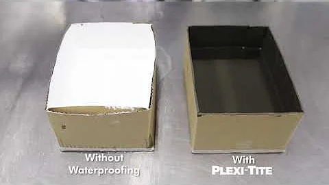 MONDO Plexi-tite vs Ordinary Paint with NO Waterproofing