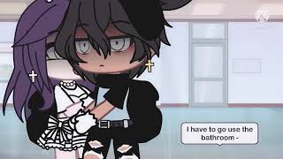 I have to go to the bathroom, me too. || my own gacha trend/idea #gachalilbean #gachatrend